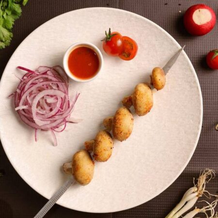 Mushroom Kebab
